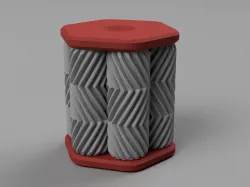 Gear Fidget Toy 03 - The Hexagon
