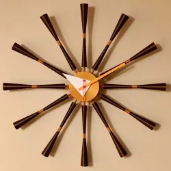 George Nelson Spindle Clock