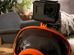 GoPro mount dog googles