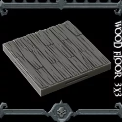 Gothic City Trial (Wood Floor Planks 3x3)