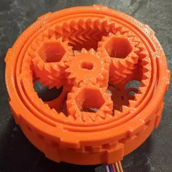 Harmonic planetary drive
