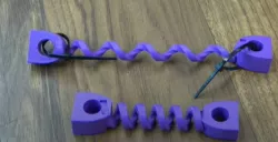 Heat enclosure test object