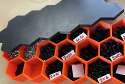 Hexagon screw box