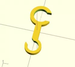 Highly customizable S-Hook