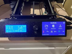 Hyperpixel 4 screen console for Mk3s (No Prusa Text)