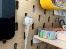 IKEA Skadis Magsafe 2 cable holder