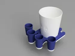 Implied Octopus - Toothbrush Holder
