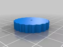 k40 co2 laser tube mounting knobs with 1mm hole
