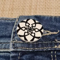 Kinetic Sculpture Button