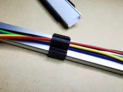 LED-aluminium-profile cable clip 7mm