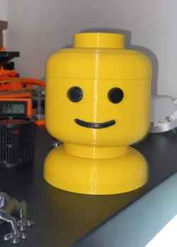 Lego Head Box with screwing