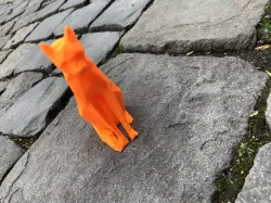 Low poly cat