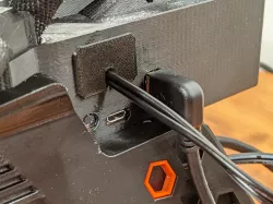 Mini Power Cord Hole Cover