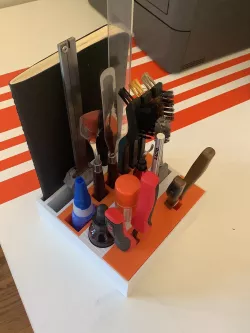 Modular customizable 3D printing toolbox