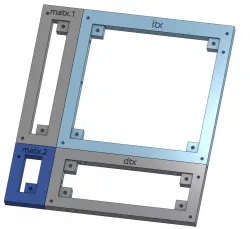 Modular ITX/DTX/mATX/ATX/EATX/SSI-EEB/SSI-CEB/XL-ATX mainboard frame/tray