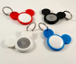 Mouse Ears Airtag holder keychain