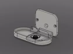 Nest Hub 2.gen wall mount