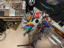 Not-A-Snowflake - 3.5mm Eurorack Patch Cable Organizer/Stand
