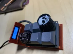 OLED remote mount for Nullbits Scramble