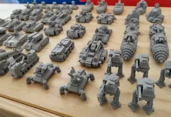 Panzershrieeek !!! (tank miniatures and wargame rules)