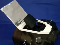 Parametric Hotshoe Mount Flash Diverter