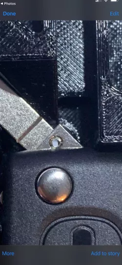 Peugeot / Citroen flip key pin removal jig