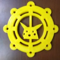 Pikachu "Shocked Face" Ornament