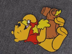pooh bear wall decoration