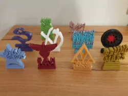 Pop star ornaments (10 designs)