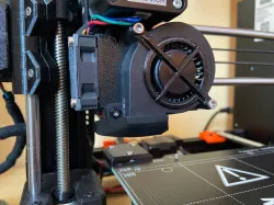 Print fan protection grille