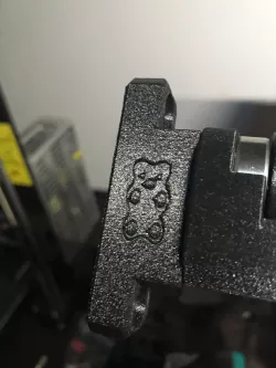 Prusa Bear 2020 Spool Holder with Vslot mount and Bear logo