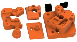 Prusa Mini Dual Drive Extruder Revision 6