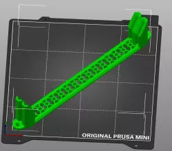 Prusa Mini Sheet Holder 2  - Printable on Mini