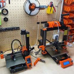 Prusa MINI teflon tube inlet wall mount