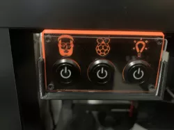 PRUSA Power Button Enclosure