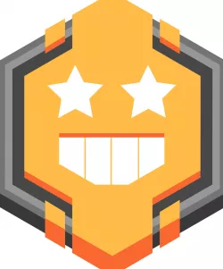 Prusa "Printables Maniac" Badge Keychain