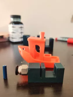 PTFE cutting jig for Dragon hotend