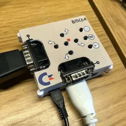 Raspberry Pi 3A+ with BMC64 IO Hat Case