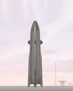 Rocket Lab Neutron Rocket Model