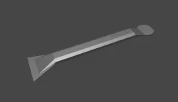 Scraper with PINDA tool