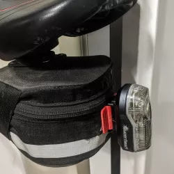 Sew on Bike Light Clip Mount