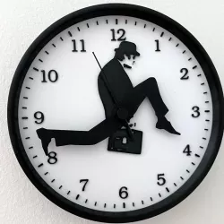 Silly Walks Clock