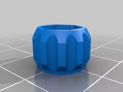 Small SMA Thumbscrew