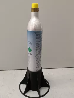 Sodastream CO2 bottle stand