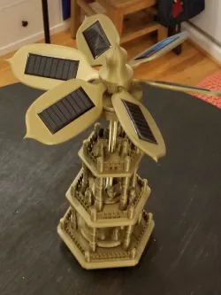 Solar Christmas Pyramid