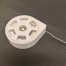 Solder wire drum pen