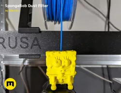 SpongeBob filament dust filter