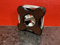 Square storage for carrying iPhone headphone cable