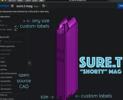 sure.t mag- nerf half dart/talon magazine