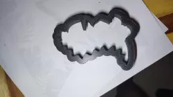 T-rex cookie cutter